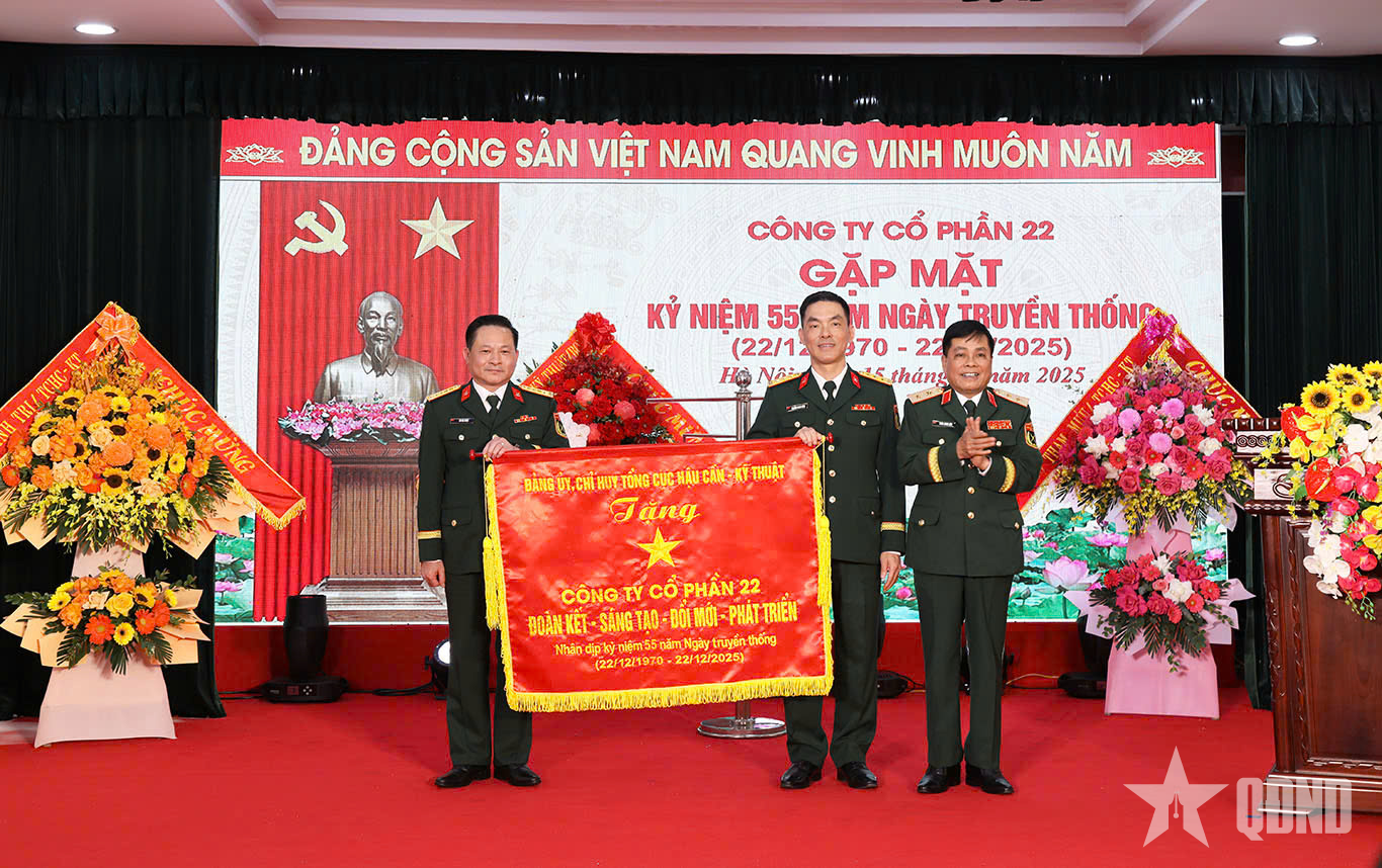 Công ty Cổ phần 22 gặp mặt kỷ niệm 55 năm ngày truyền thống